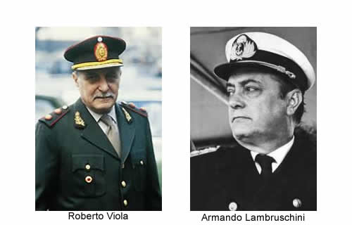 Roberto Eduardo Viola asumió el Comando en Jefe del Ejército,